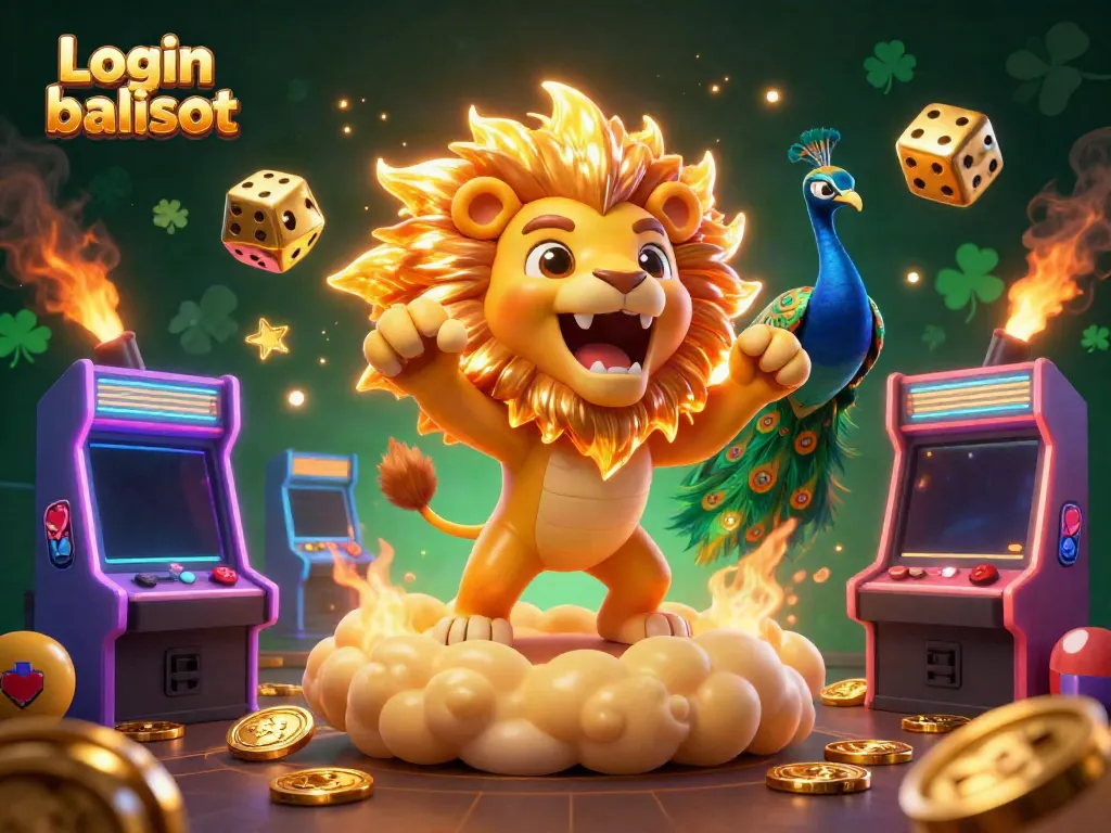 Experience the thrilling Login balislot adventure with vibrant characters and casino-themed elements.