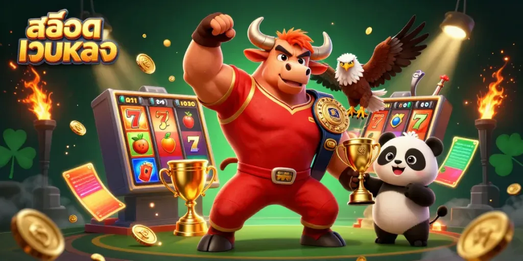 เล่นสล็อตเว็บตรง กับเกมสล็อตและการแสดงที่มีสีสันสดใส
