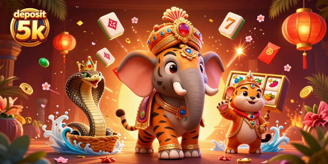 Experience the thrill and excitement as you deposit 5k at our vibrant casino illustration.