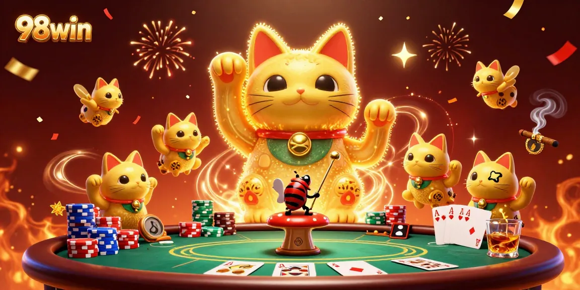 Join the excitement of 98win and experience the dynamic gaming scene filled with luck and celebration.
