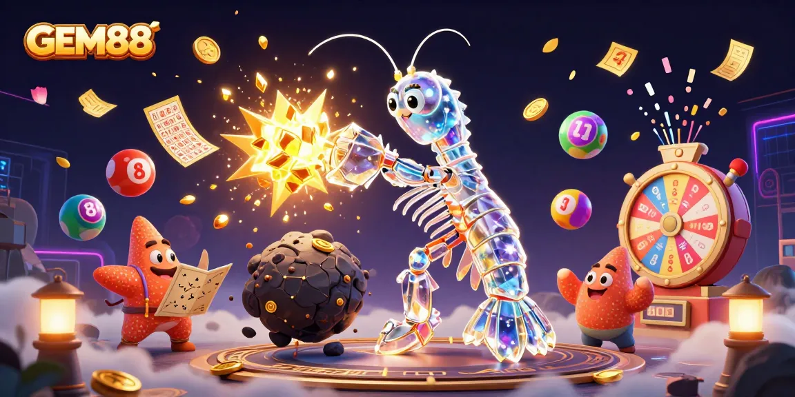Engage with GEM88 on an electrifying adventure filled with golden gems and cosmic action!