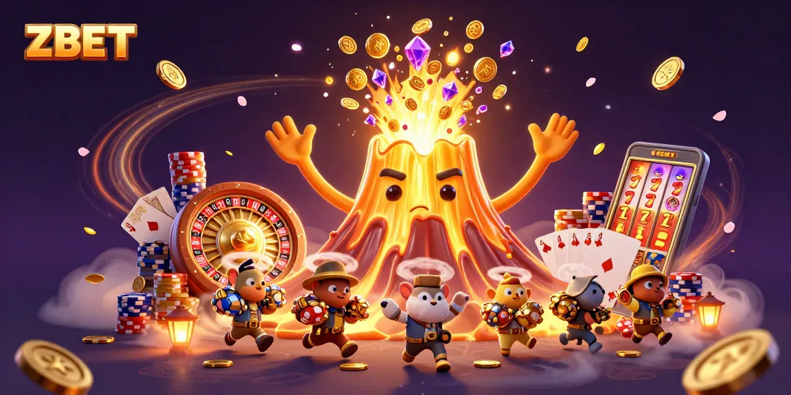 ZBET rocks the online casino scene with an epic eruption of treasures and dynamic gaming elements.