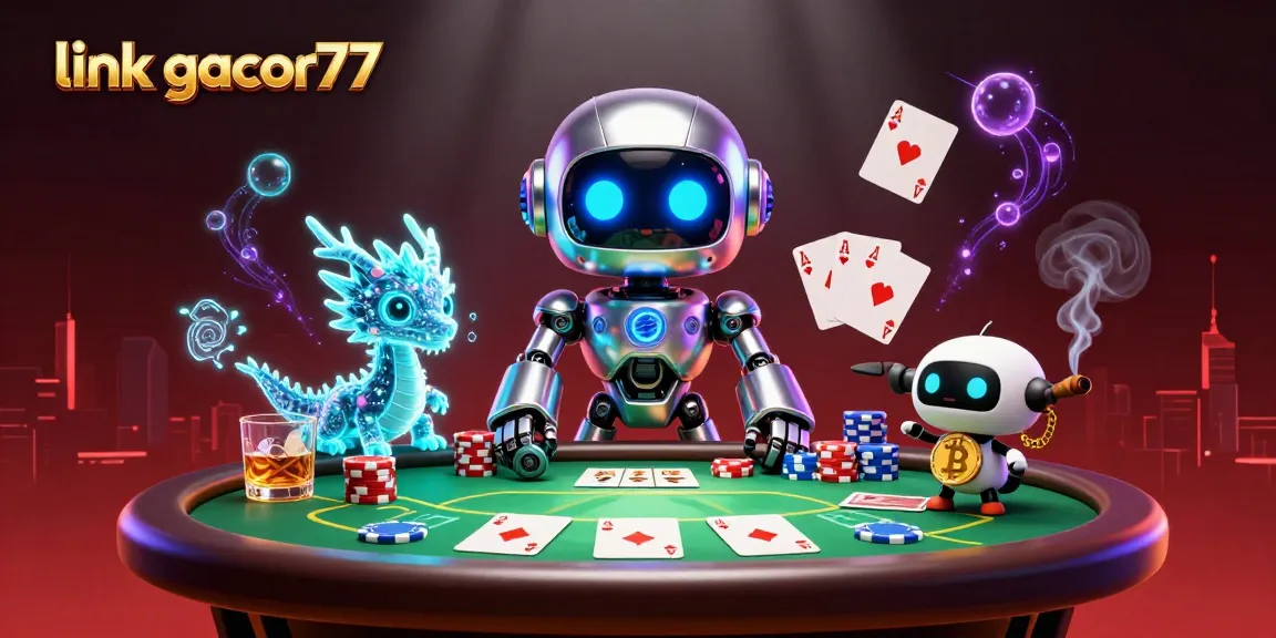 Menangkan permainan di link gacor77 dengan pemandangan spektakuler kasino digital yang penuh warna.