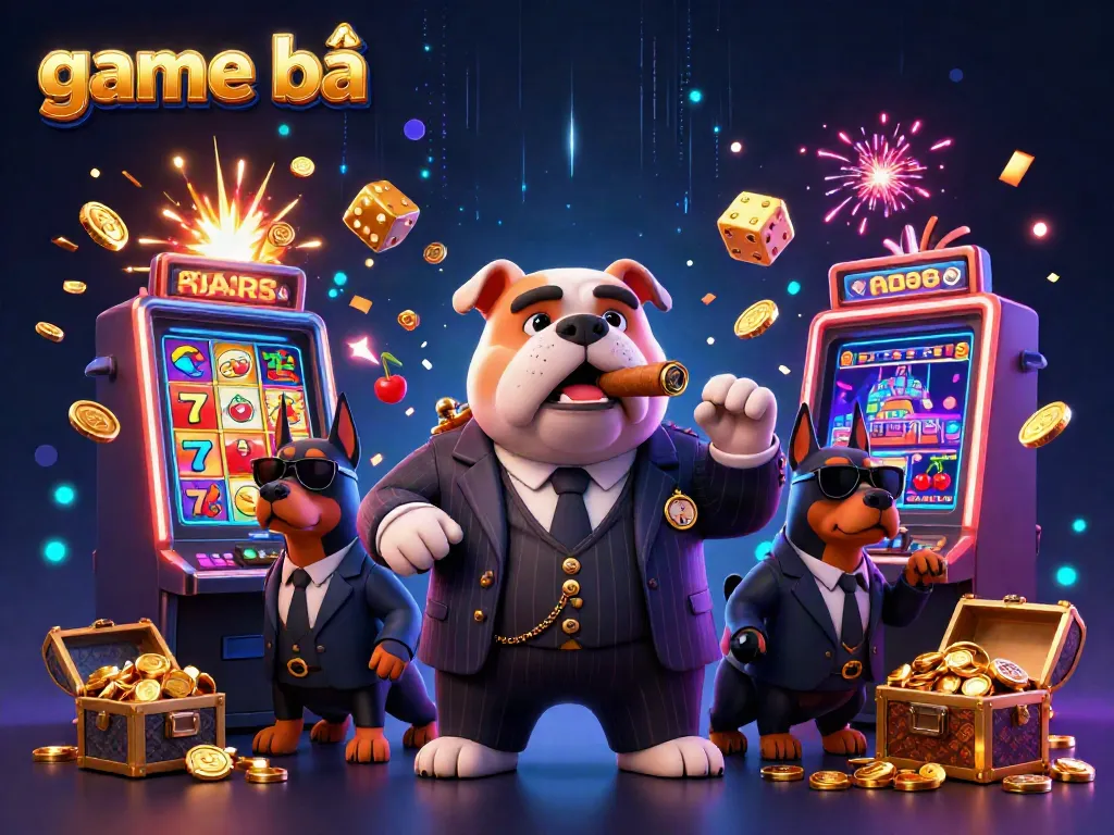 Experience the thrilling game bài action with lively characters and dynamic casino elements.