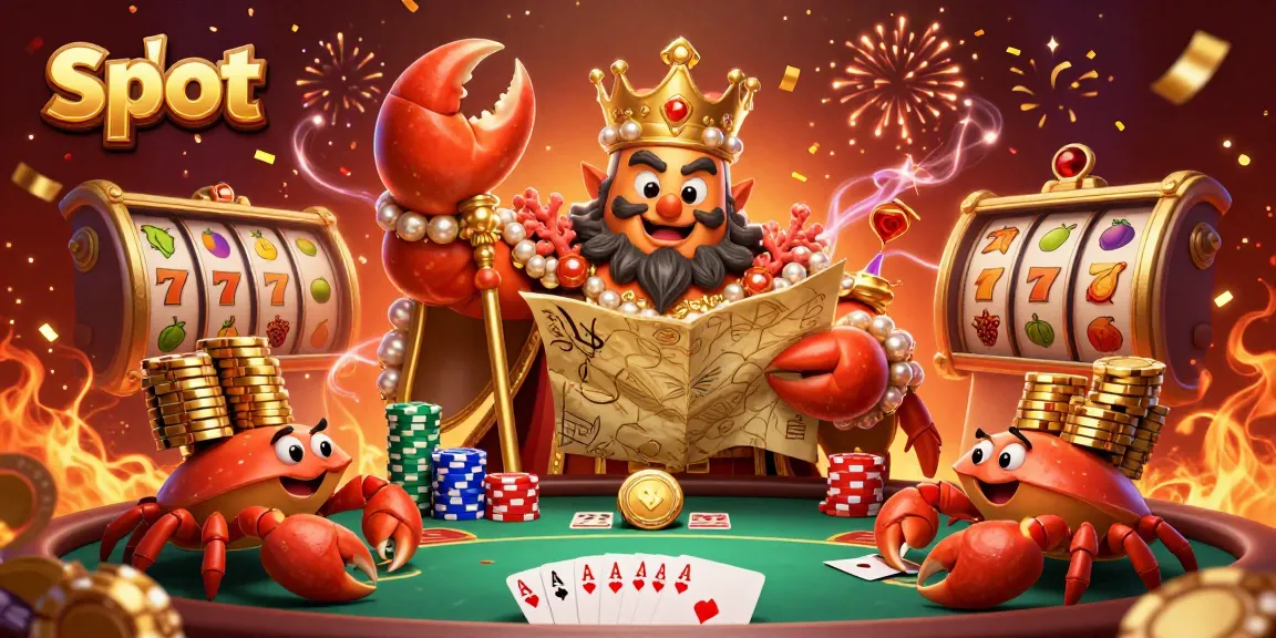 Spin the reels of luxurious slot machines surrounded by golden treasures and vibrant casino elements.