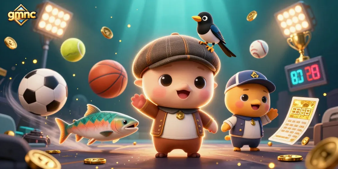 Engage in exciting gmnc betting action with vibrant characters and dynamic sports elements!