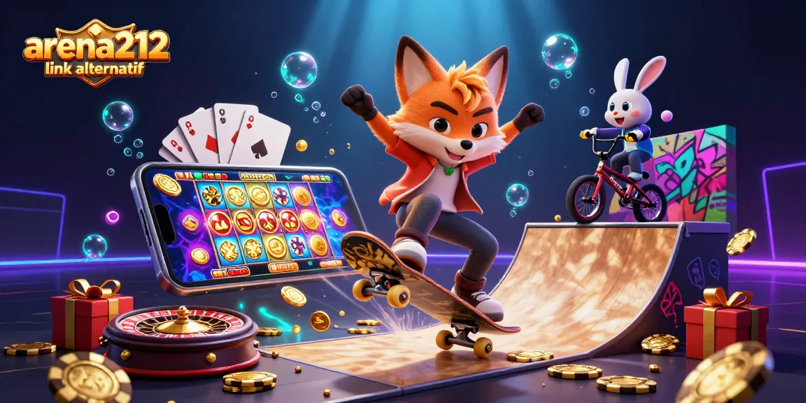 Login dengan arena212 link alternatif, sambil menikmati aksi penuh warna di dunia kasino online.