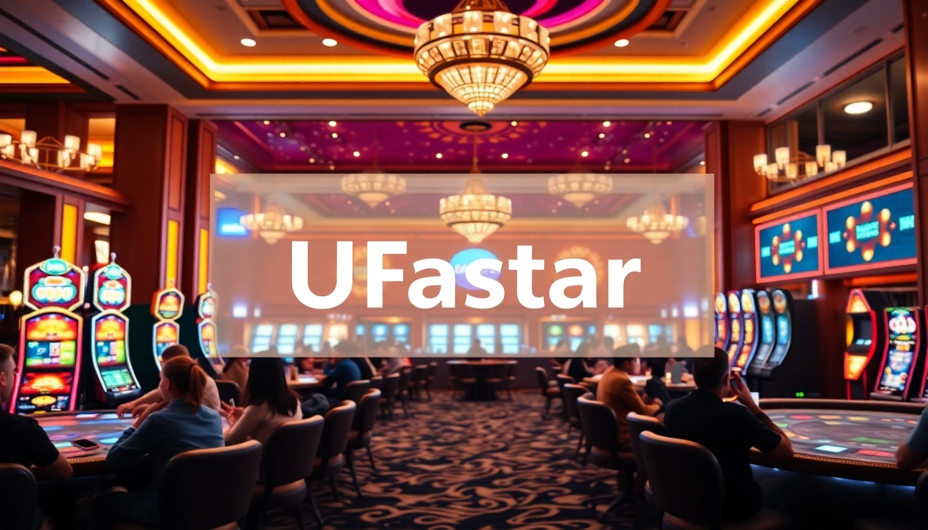 ufastar825 ทางเข้า สถานที่คาสิโนที่หรูหรา มีการเล่นเกมที่น่าตื่นเต้น