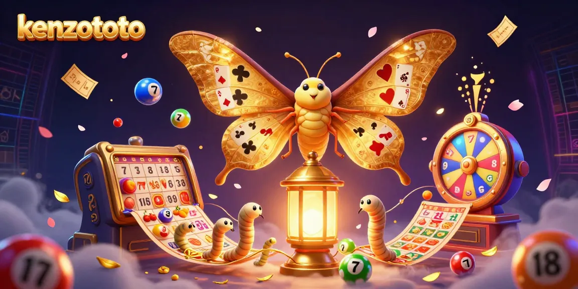 Experience kenzototo's online slots with vibrant winning scenes and dynamic game elements.
