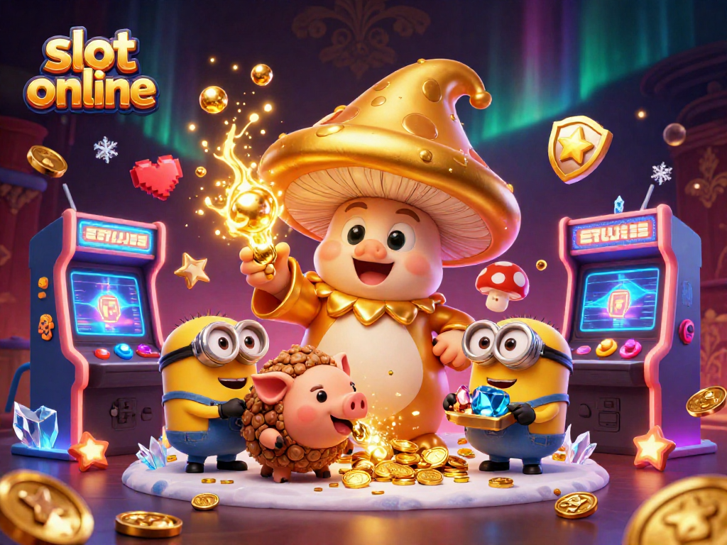 Experience thrilling adventures with slot online featuring magical characters in a vibrant casino world.