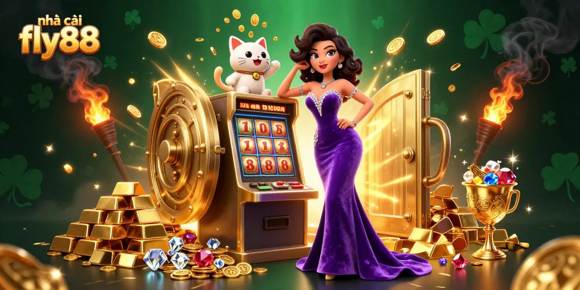 Experience thrilling gameplay at nhà cái fly88 with chance for jackpots on colorful slot machines.