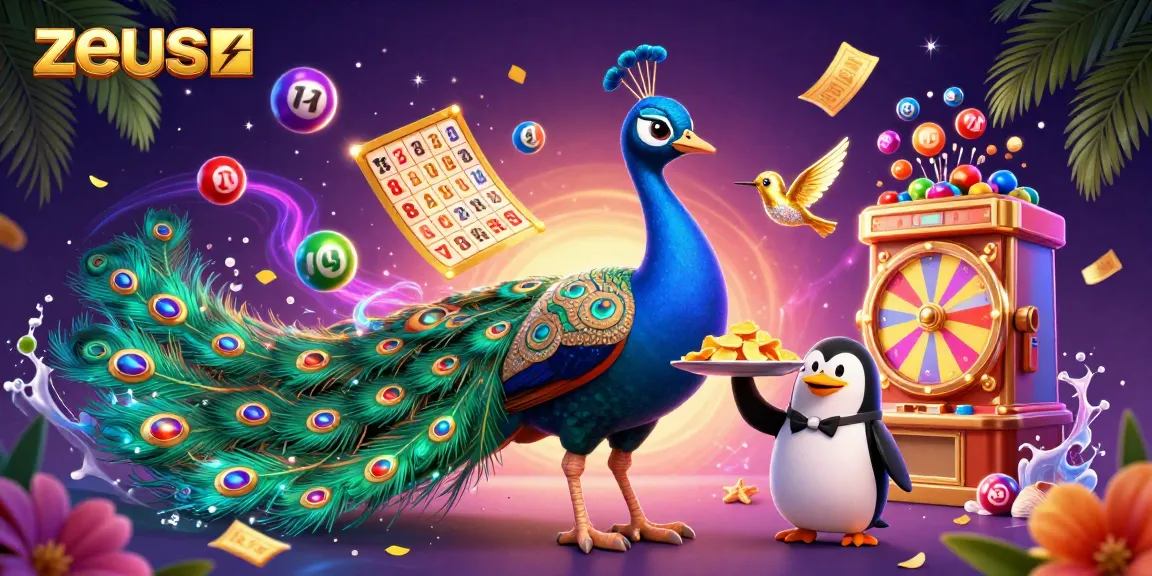 Experience the thrilling zeus slot game as colorful elements burst with excitement in this dynamic casino scene.