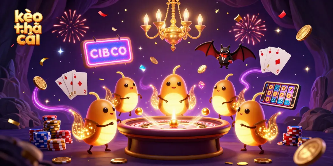 Experience the exciting kèo nhà cái with animated glowworms illuminating a vibrant cave casino.