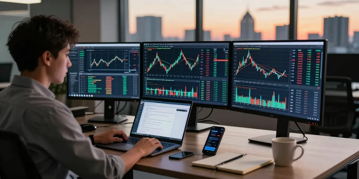 Отзывы BitMEX в динамичной атмосфере трейдинга с графиками и современным офисом