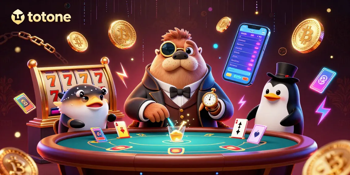 Totoone memikat dengan permainan slot dan suasana poker bawah laut yang menggugah selera.