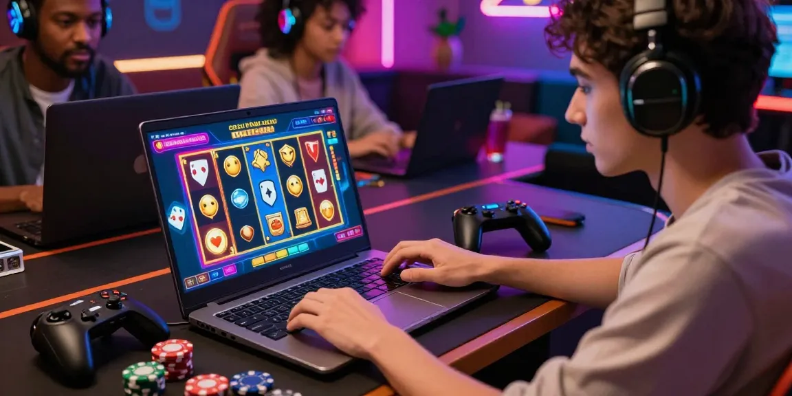 Players immersed in a vibrant online gaming experience at https://thebls.org.uk, featuring dynamic interactions and colorful visuals at a credit card casino.