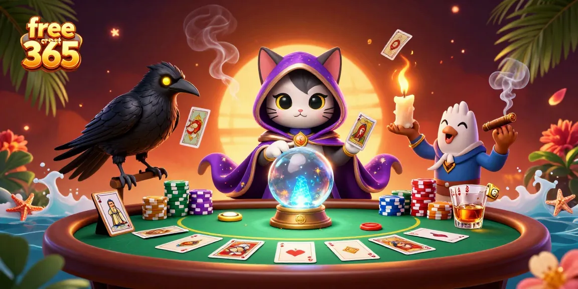 Experience the thrill of free credit 365 at casinos with vibrant gaming elements and enchanting characters.