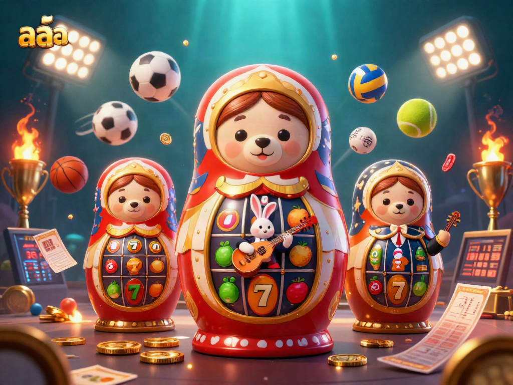 Step into the exciting world of สล็อต with vibrant casino-themed characters and elements.