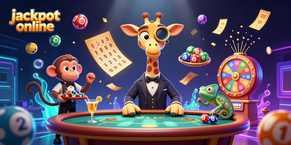 Experience the thrill of jackpot online games with vivid characters and dynamic elements.