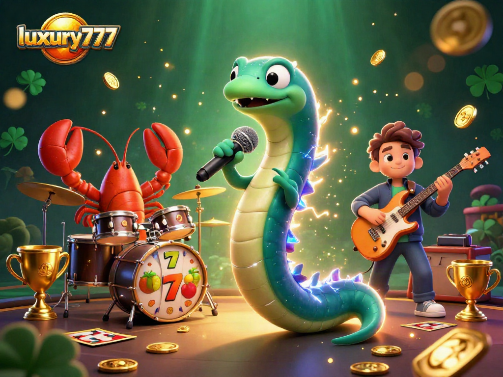 Menangkan permainan slot luxury777 dengan ikan listrik DJ dan band bawah laut yang menghibur.