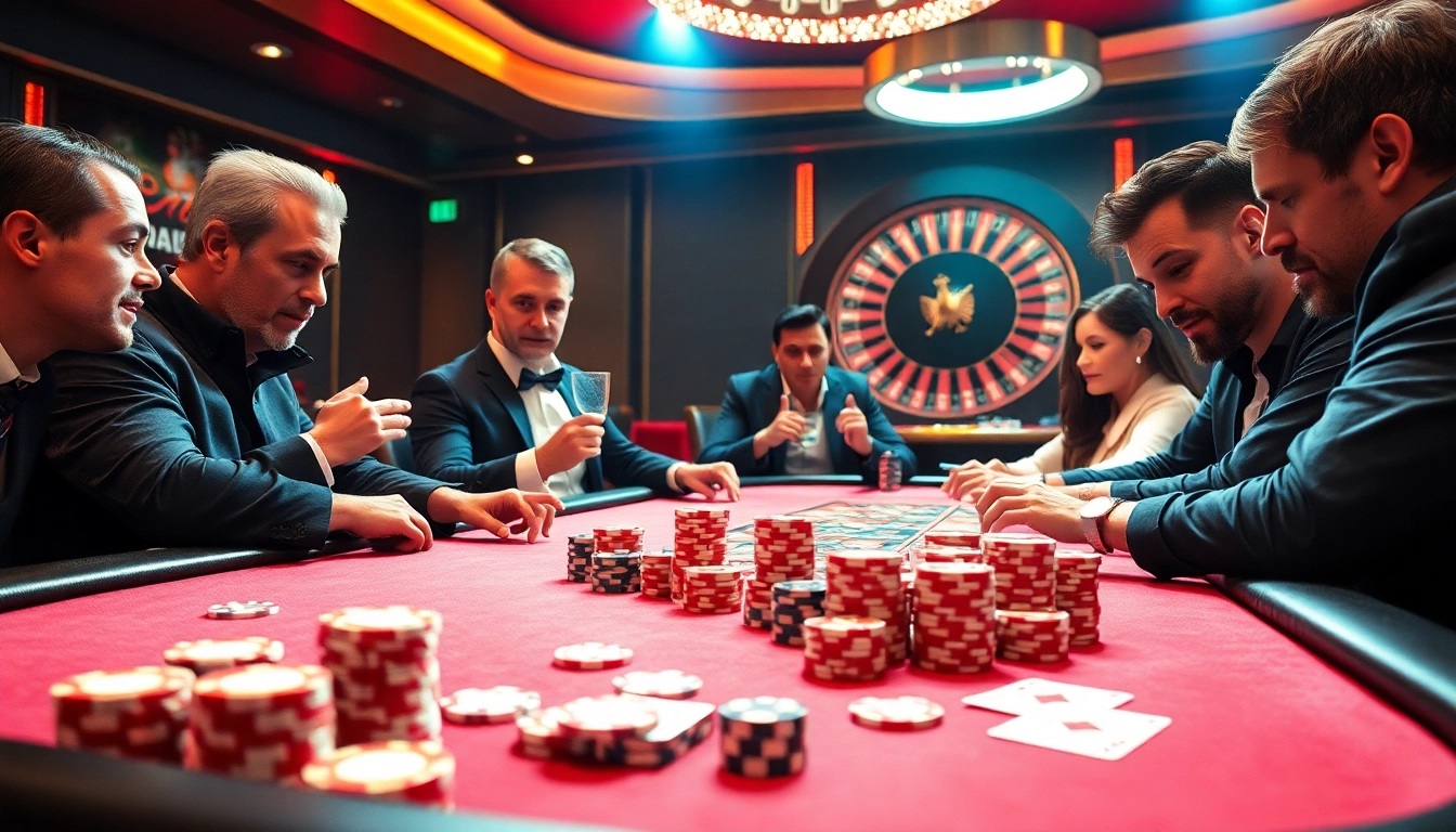 Experience thrilling gameplay at viral4d casino with a vibrant blackjack scene showcasing excitement and strategy.