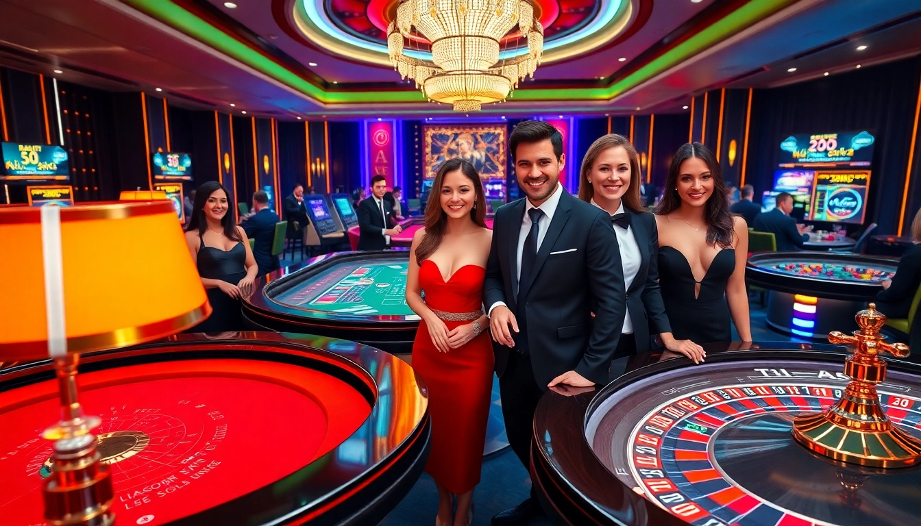 Experience AE Sexy live casino action with professional dealers and vibrant tables.
